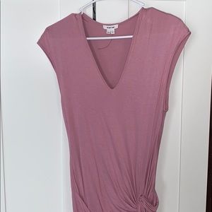 Helmet Lang Asymmetrical Dress